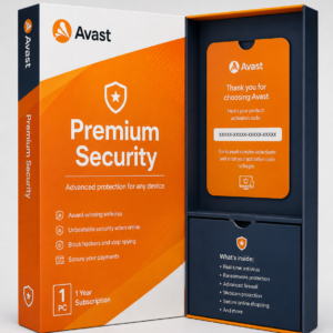 Avast Premium Security – 1 Jahr / 1 PC