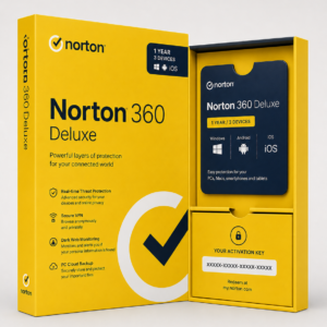 Norton 360 Deluxe – 1 Jahr / 3 Geräte